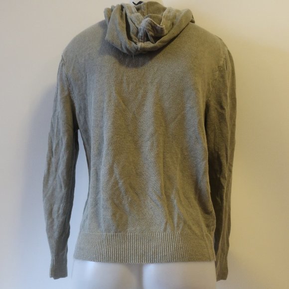 Ralph Lauren Rugby 100% Linen Gray Hooded Sweater Sz S* - Picture 5 of 7